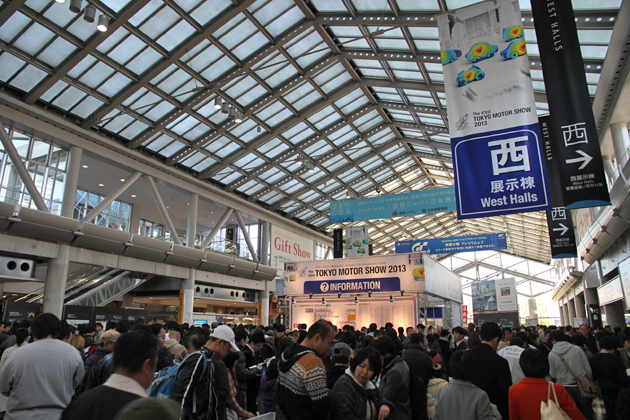 [第43回東京モーターショー2013会場速報：2013/11/23(祝)]