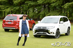 三菱 新型アウトランダーPHEV／安枝瞳の新型車診察しちゃうぞ！