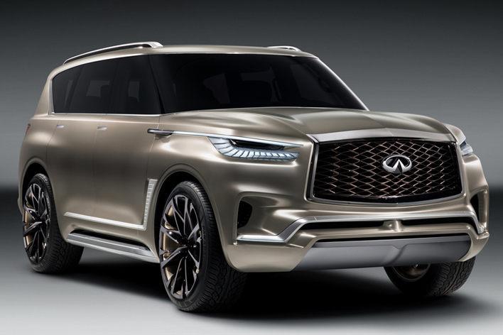 インフィニティ、発表前に早くもフルサイズ高級SUV“QX80モノグラフ”の姿を公開|自動車ニュース【オートックワン】 インフィニティ、発表前に早くもフルサイズ高級SUV“QX80モノグラフ”の姿を公開|自動車ニュース【オートックワン】