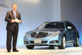 メルセデス・ベンツ E350 BlueTEC発表会速報