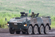 陸上自衛隊（96式装輪装甲車／88式地対艦誘導弾／155mmりゅう弾砲　FH-70）